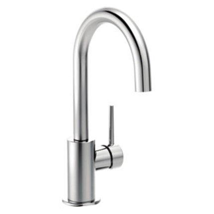 Contemporary Style Single Handle Bar or Prep Faucet