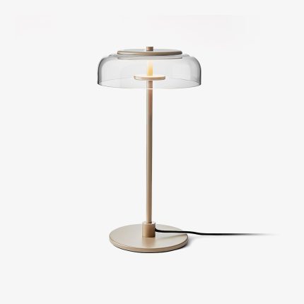 Sunburst Style Metal Table Lamp