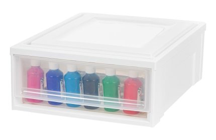Stacking Storage with Drawer - 22 QT